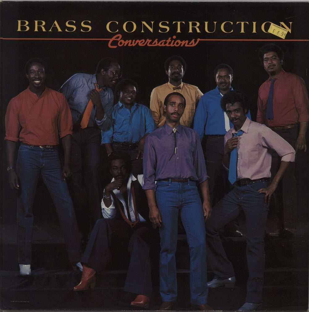 Brass Construction Conversations UK vinyl LP album (LP record) EST4001701