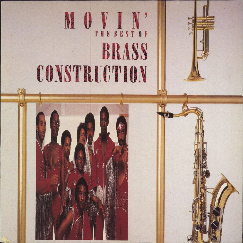 Brass Construction Movin' - The Best Of Brass Construction UK 2-LP vinyl record set (Double LP Album) SYLPX6002