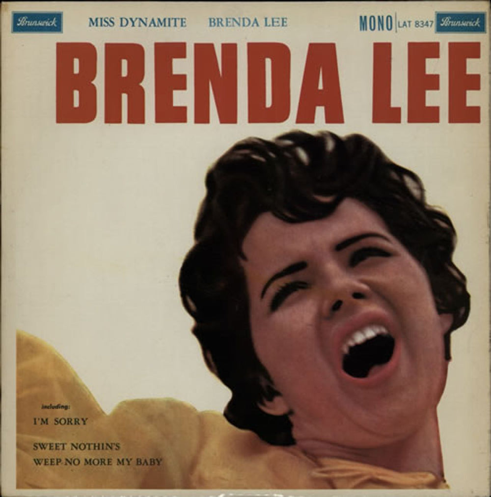 Brenda Lee Miss Dynamite UK vinyl LP album (LP record) LAT8347