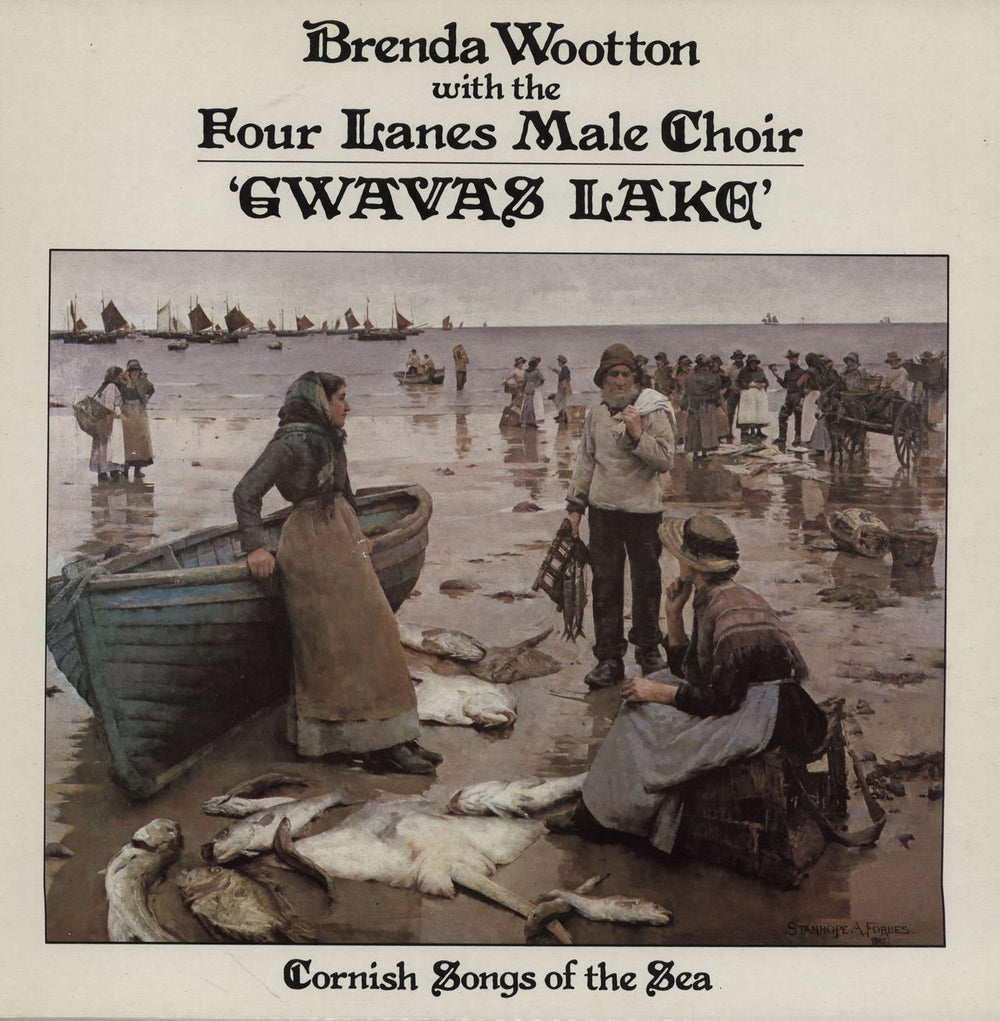 Brenda Wootton & Richard Gendall Gwavas Lake UK vinyl LP album (LP record) BURL008