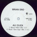 Brian Eno Ali Click UK Promo 12" vinyl single (12 inch record / Maxi-single) SAM1087
