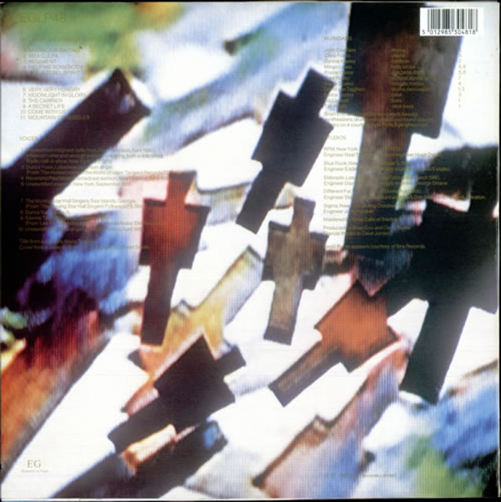 Brian Eno & David Byrne My Life In The Bush Of Ghosts - 2nd UK vinyl LP album (LP record) ENBLPMY329162