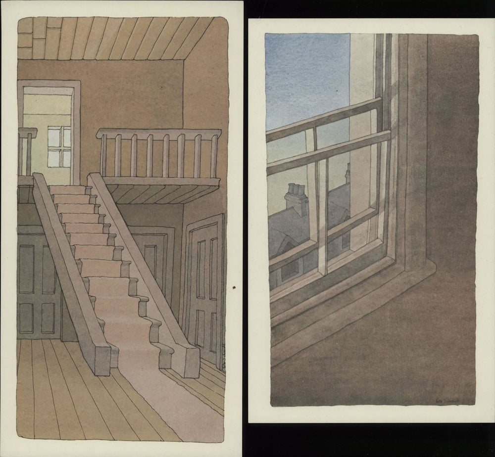 Brian Eno Before And After Science + Prints UK vinyl LP album (LP record)