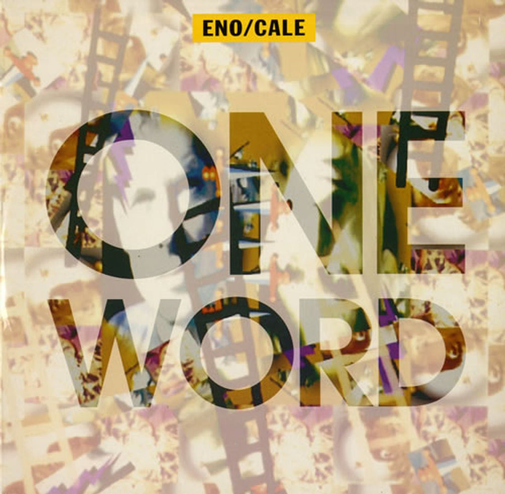 Brian Eno One Word UK 12" vinyl single (12 inch record / Maxi-single) LANDT04