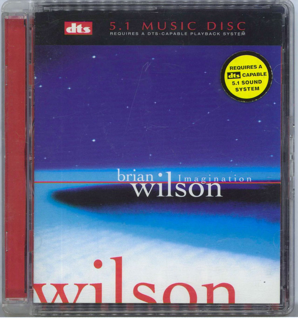 Brian Wilson Imagination UK DVD-Audio disc 710215101828