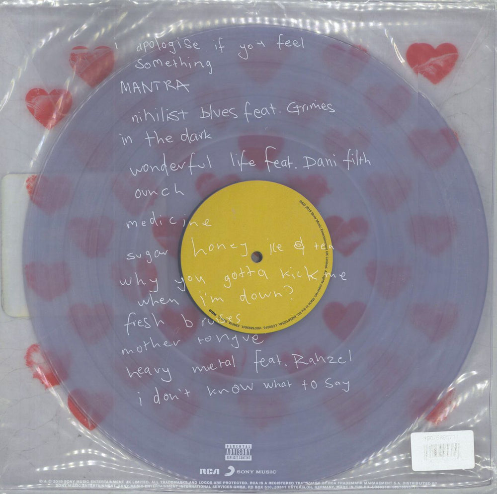 Bring Me The Horizon Amo - Clear vinyl UK 2-LP vinyl record set (Double LP Album) 190758956411