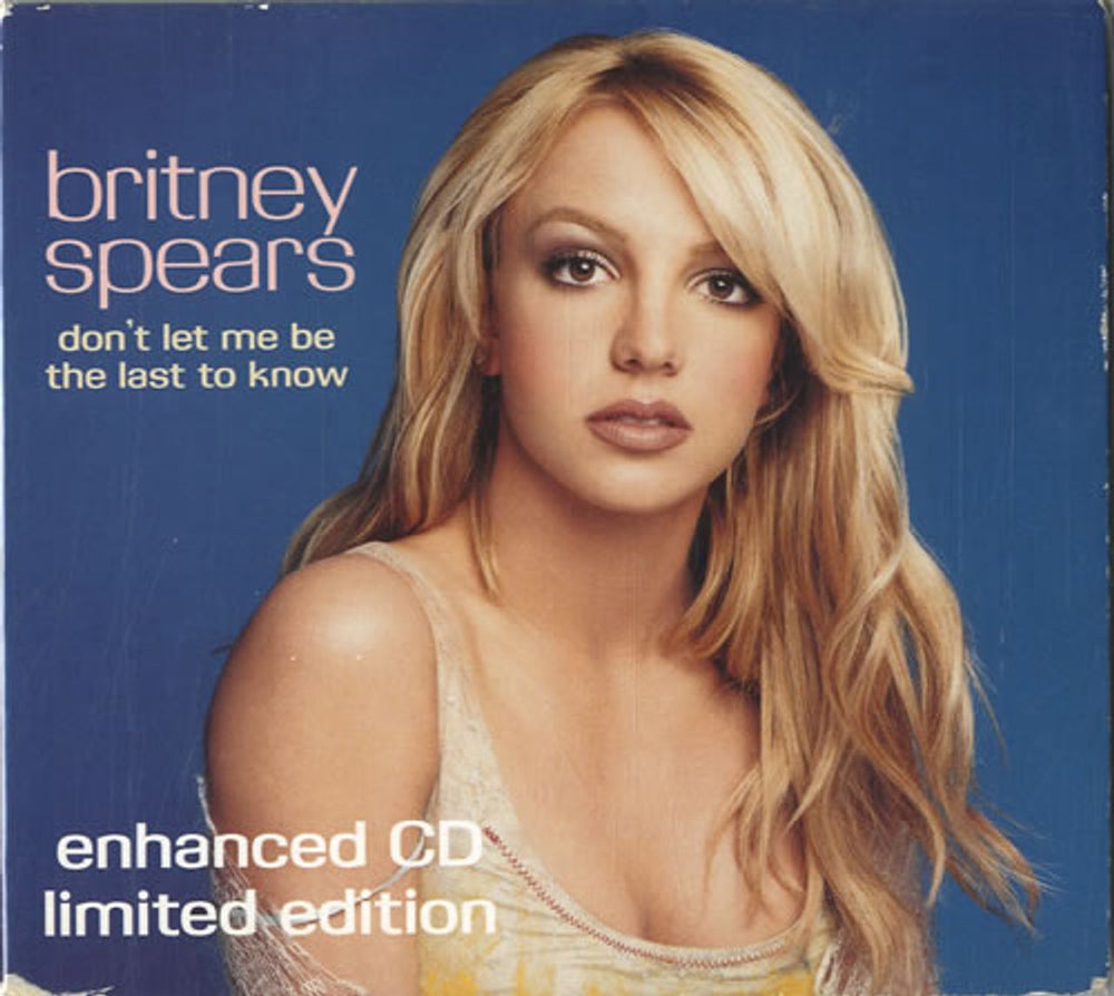 Britney Spears Don't Let Me Be The Last To Know - CD 2 UK CD single (CD5 / 5") 9252032