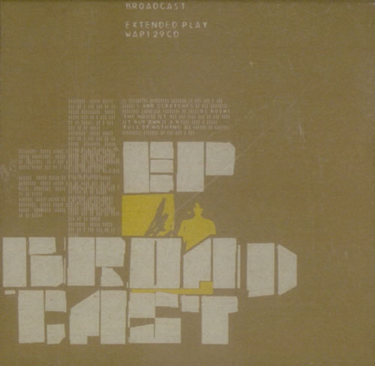 Broadcast Extended Play UK CD single (CD5 / 5") WAP129CD