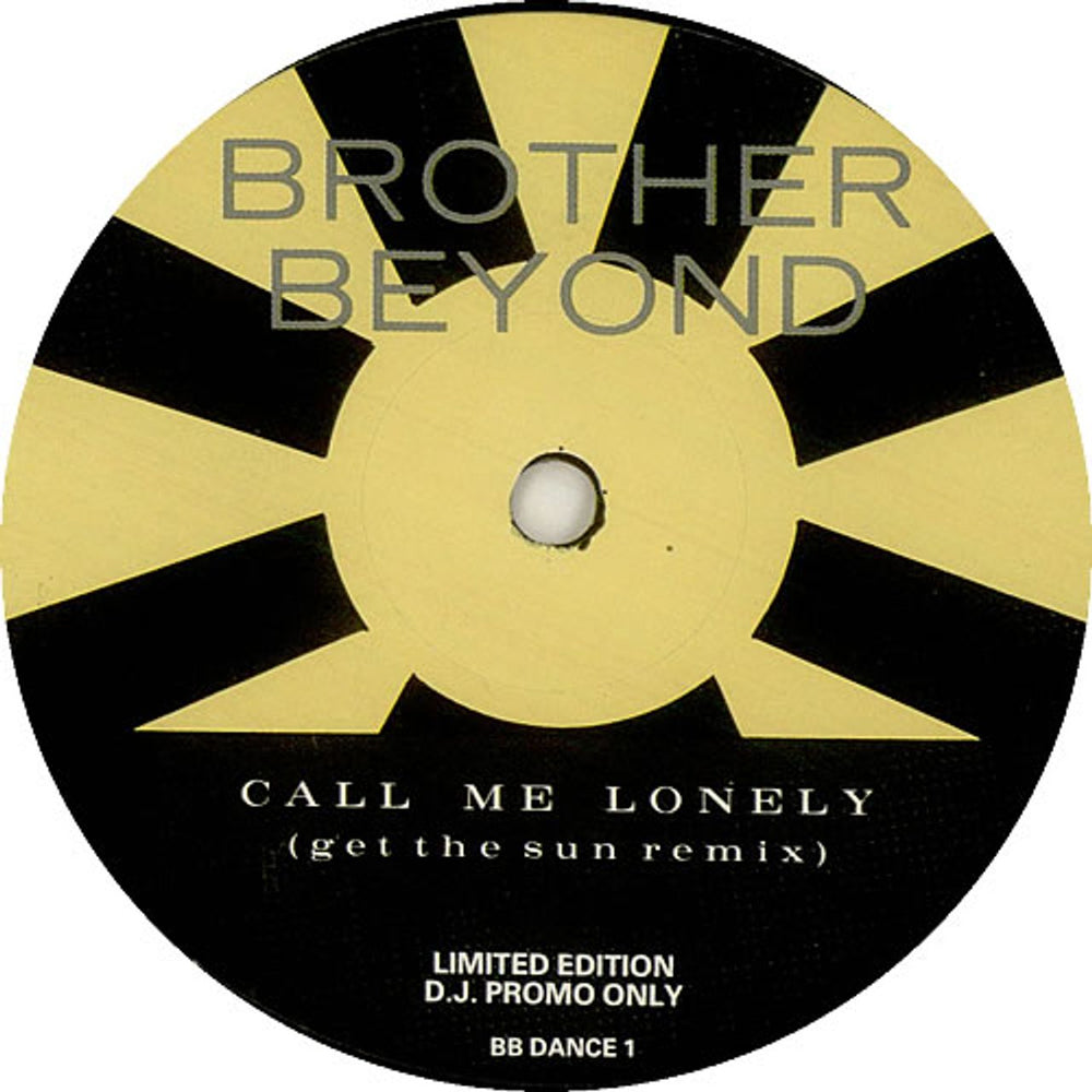 Brother Beyond Collection Of 3 x 12" Singles UK Promo 12" vinyl single (12 inch record / Maxi-single)