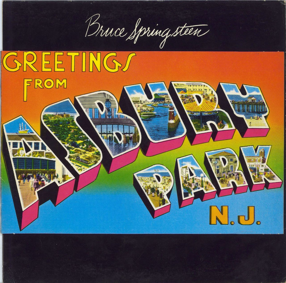 Bruce Springsteen Greetings From Asbury Park N.J. US vinyl LP album (LP record) JC31903