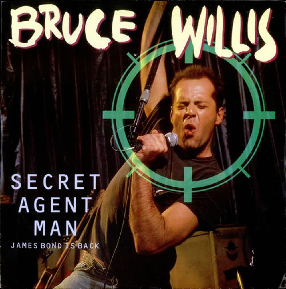 Bruce Willis Secret Agent Man UK 12" vinyl single (12 inch record / Maxi-single) ZT41438