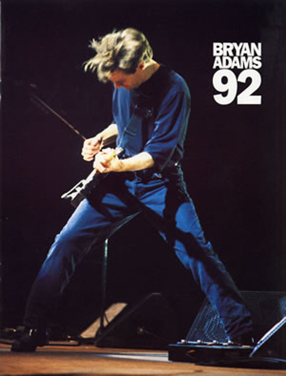 Bryan Adams Bryan Adams 1992 UK tour programme