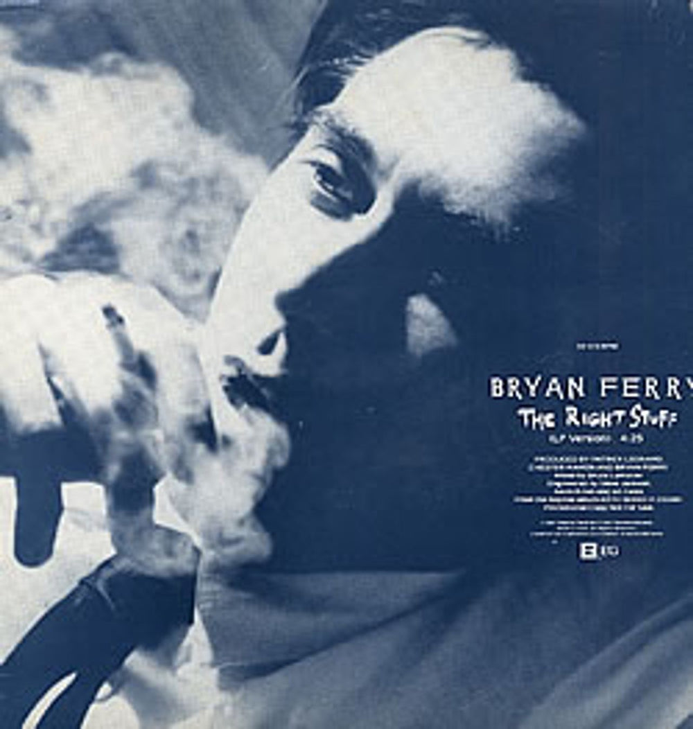 Bryan Ferry The Right Stuff US Promo 12" vinyl single (12 inch record / Maxi-single) PRO-A-2852