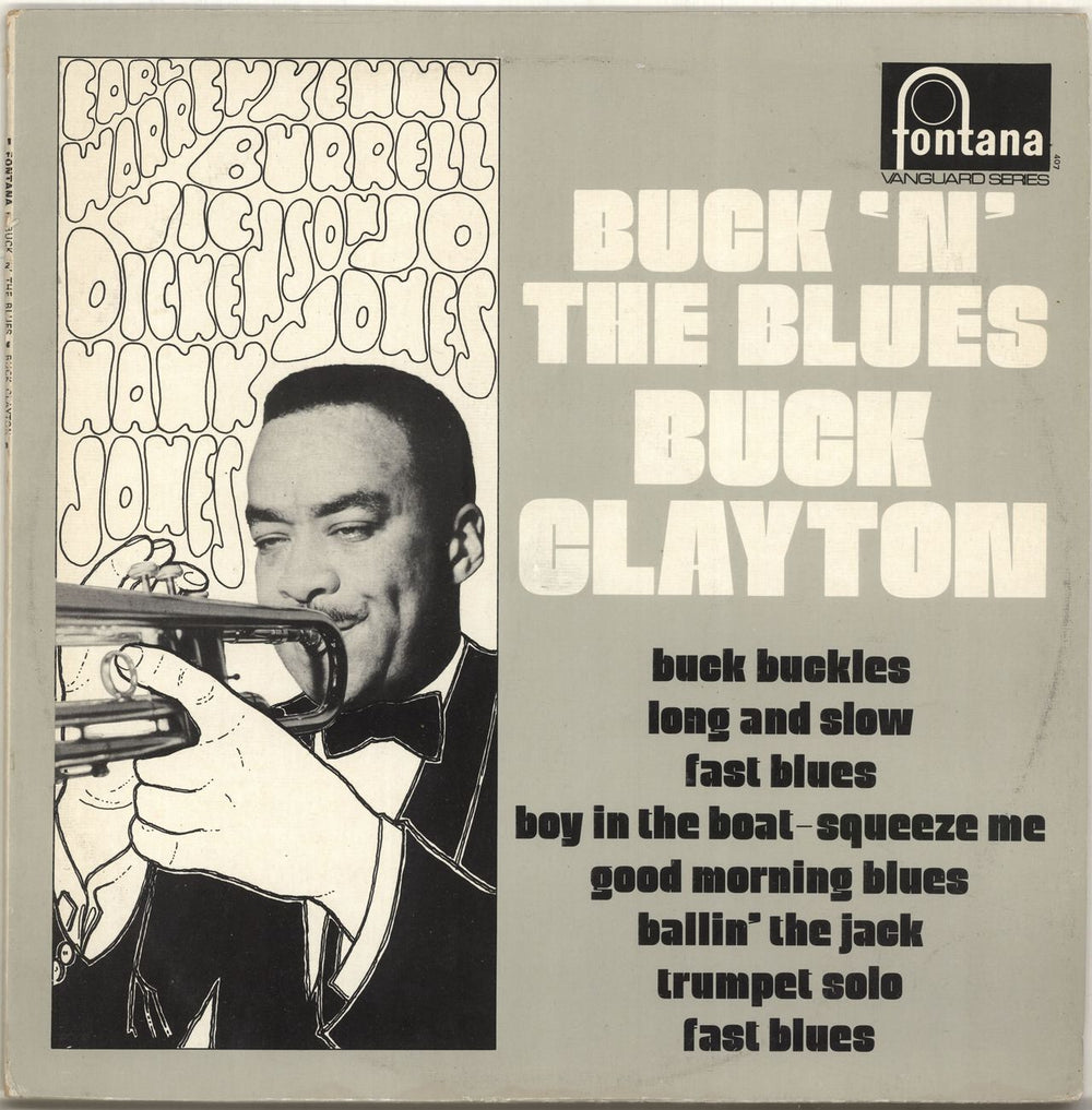 Buck Clayton Buck 'N' The Blues UK vinyl LP album (LP record) FJL407