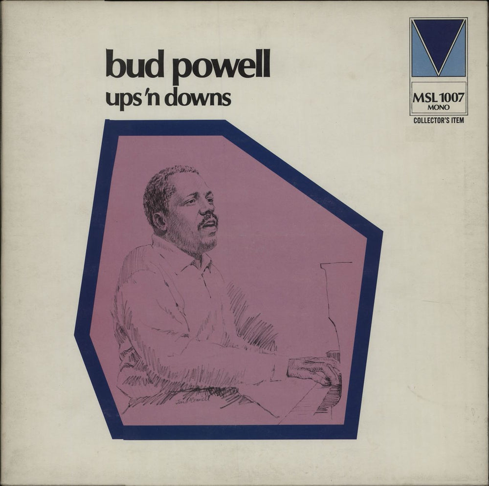 Bud Powell Ups 'n Downs UK vinyl LP album (LP record) MSL1007