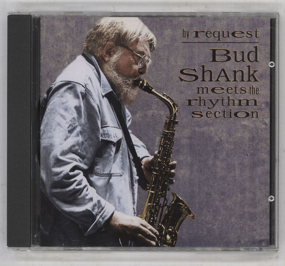 Bud Shank By Request - Bud Shank Meets the Rhythm Section US CD album (CDLP) MCD-9273-2