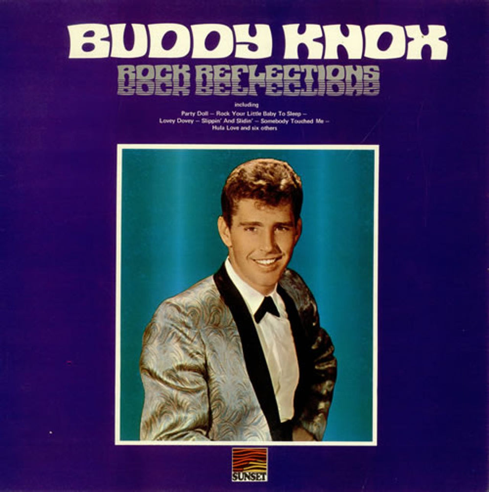 Buddy Knox Rock Reflections UK vinyl LP album (LP record) SLS50206