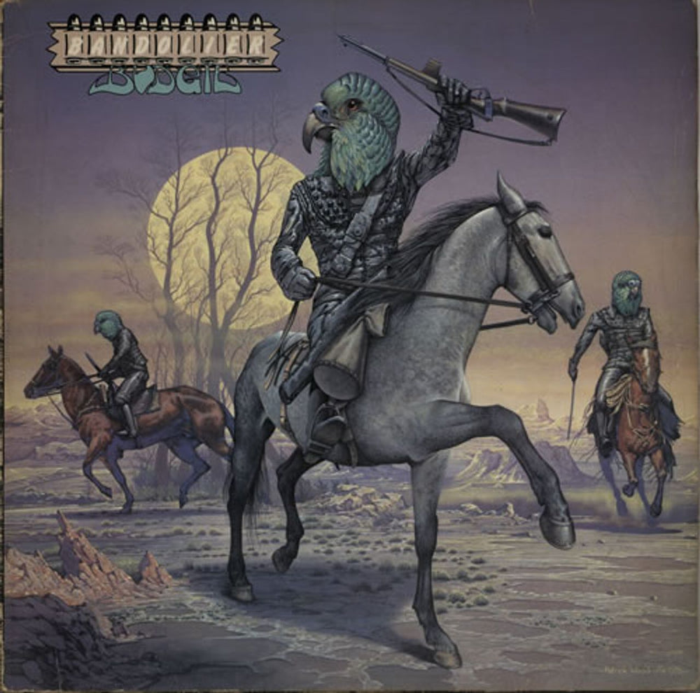 Budgie Bandolier - EX UK vinyl LP album (LP record) MCF2723