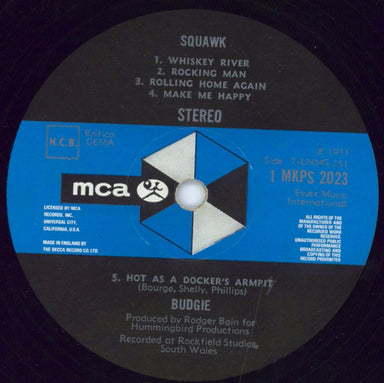 Budgie Squawk - 1st - VG UK Vinyl LP — RareVinyl.com