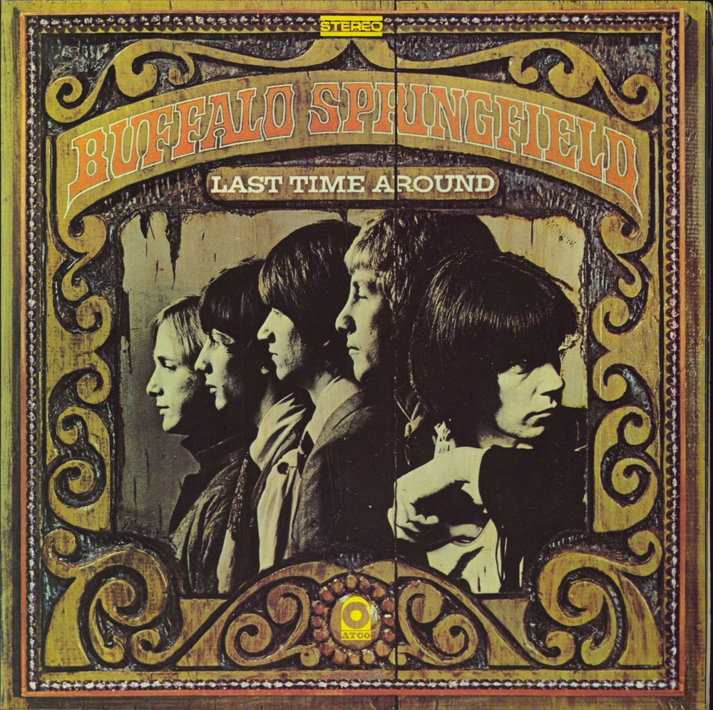 Buffalo Springfield Last Time Around - VG+ UK vinyl LP album (LP record) 228024