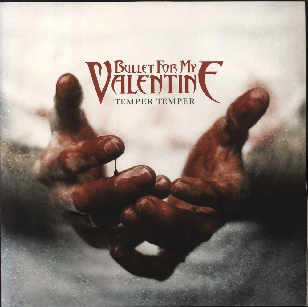 Bullet For My Valentine Temper Temper UK vinyl LP album (LP record) 88765436921