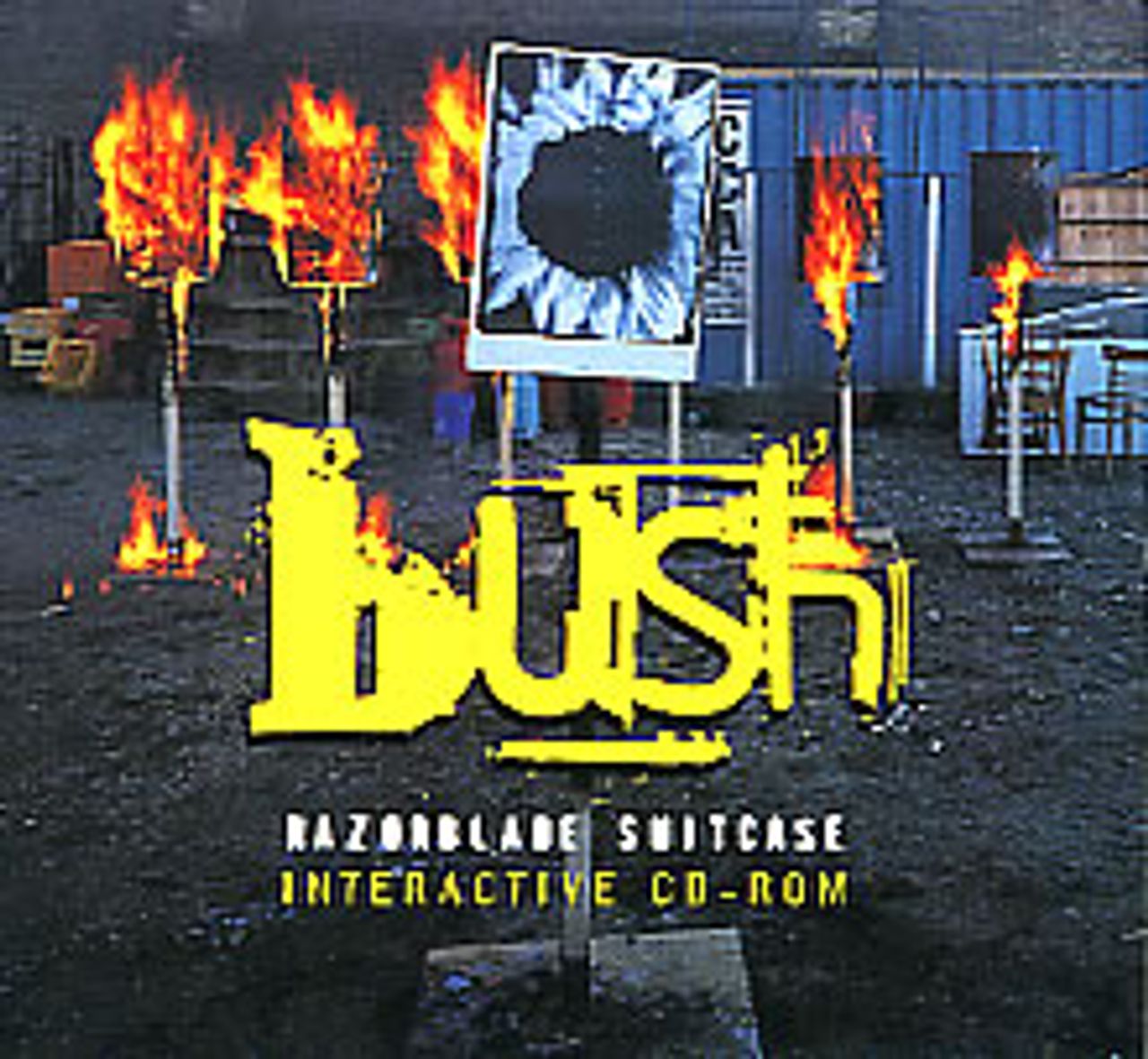 Bush Razorblade Suitcase Interactive Cd-rom US Promo CD-ROM