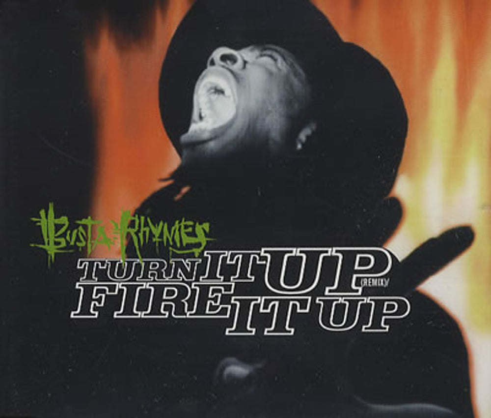 Busta Rhymes Turn It Up [Remix] / Fire It Up German CD single (CD5 / 5") E3847CD