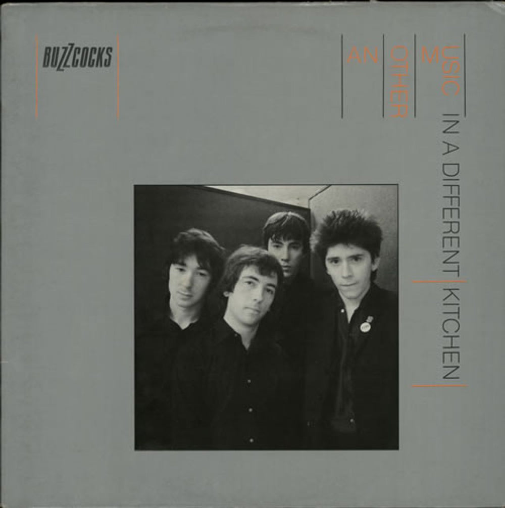 Buzzcocks Another Music In a Different Kitchen - 1st UK vinyl LP album (LP record) UAG30159