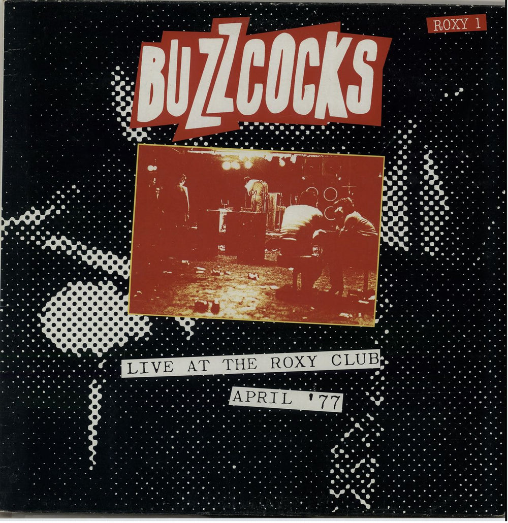 Buzzcocks Live At The Roxy Club April '77 - EX UK vinyl LP album (LP record) RRLP131