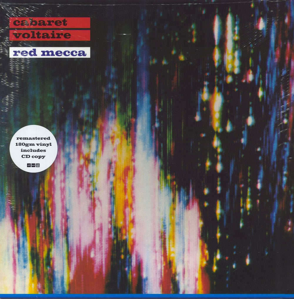 Cabaret Voltaire Red Mecca: Remastered - 180gm Vinyl + CD UK vinyl LP album (LP record) CABS3LP