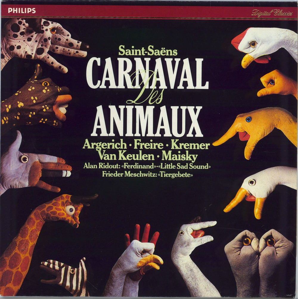 Camille Saint-Saëns Carnaval Des Animaux - 1st Dutch vinyl LP album (LP record) 416841-1