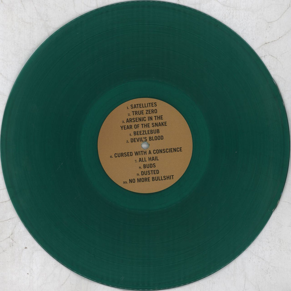 Cancer Bats Searching For Zero - Green Transparent Vinyl UK vinyl LP album (LP record) E2NLPSE824942