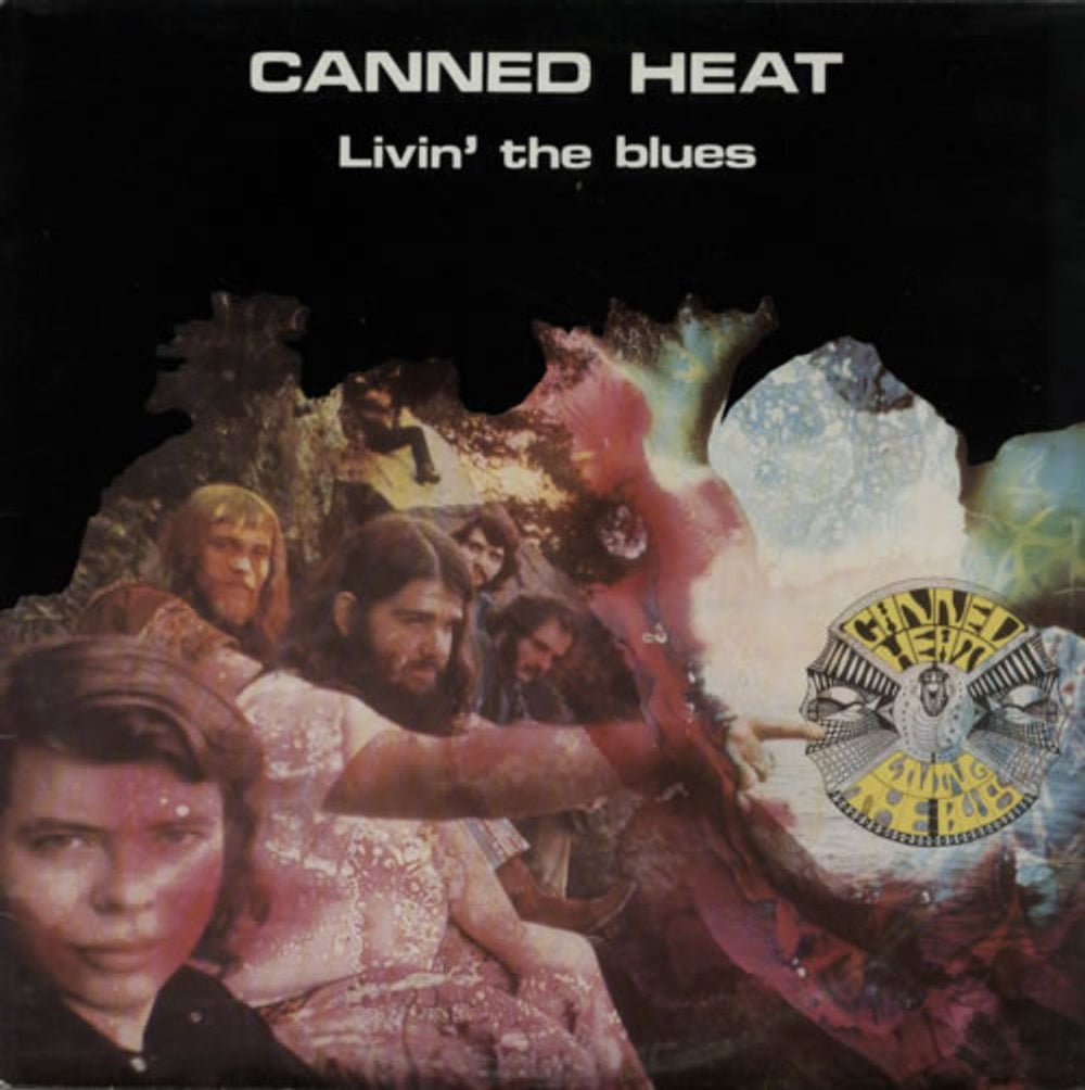 Canned Heat Livin' The Blues - EX UK vinyl LP album (LP record) SEE97