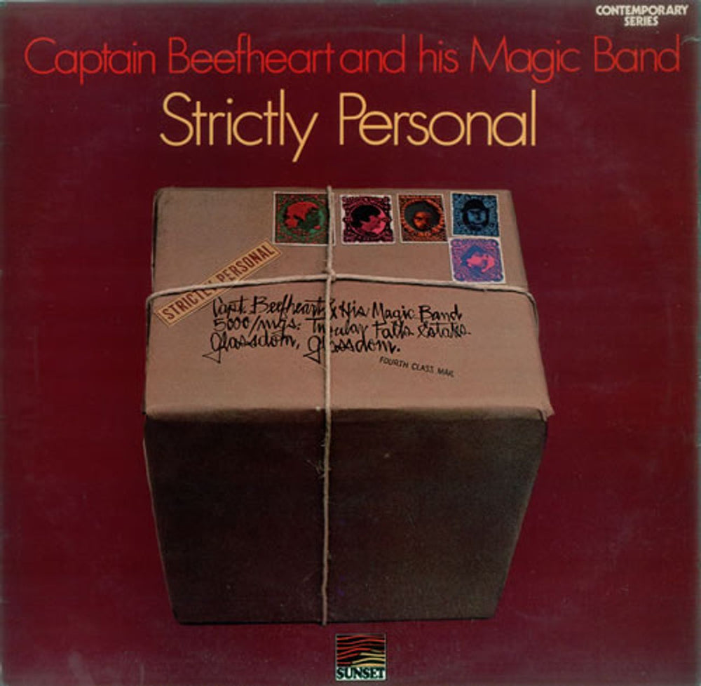 Captain Beefheart & Magic Band Strictly Personal UK vinyl LP album (LP record) SLS50208