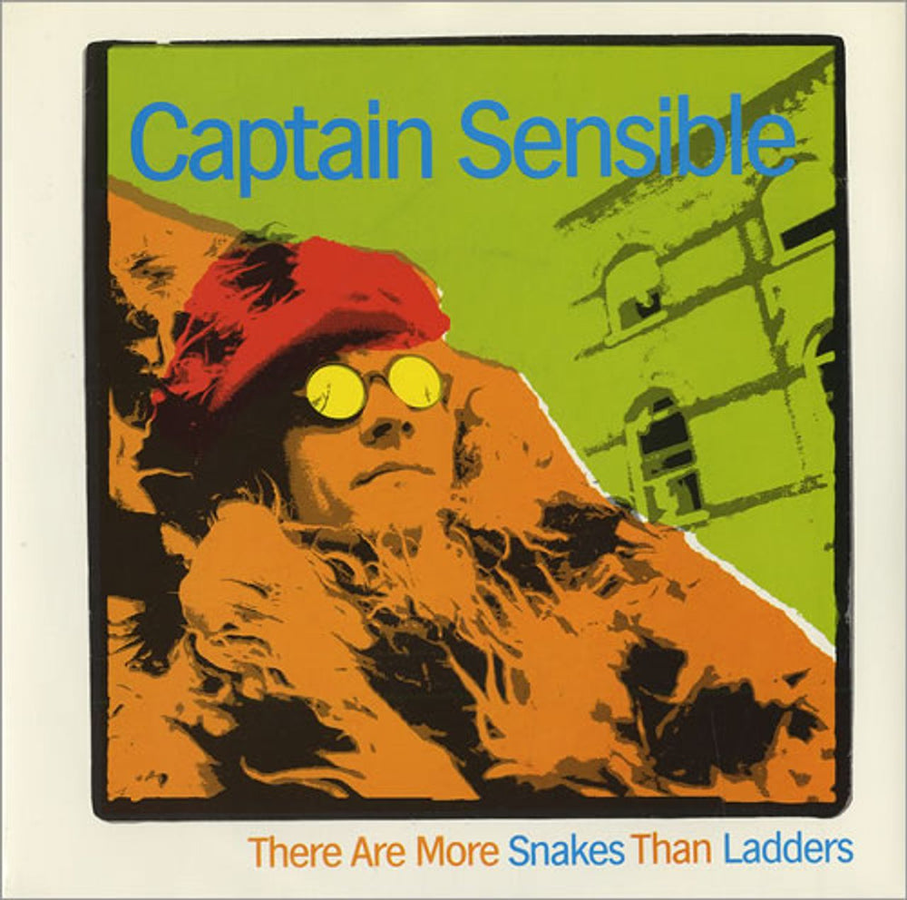 Captain Sensible There Are More Snakes Than Ladders UK 7" vinyl single (7 inch record / 45) CAP7