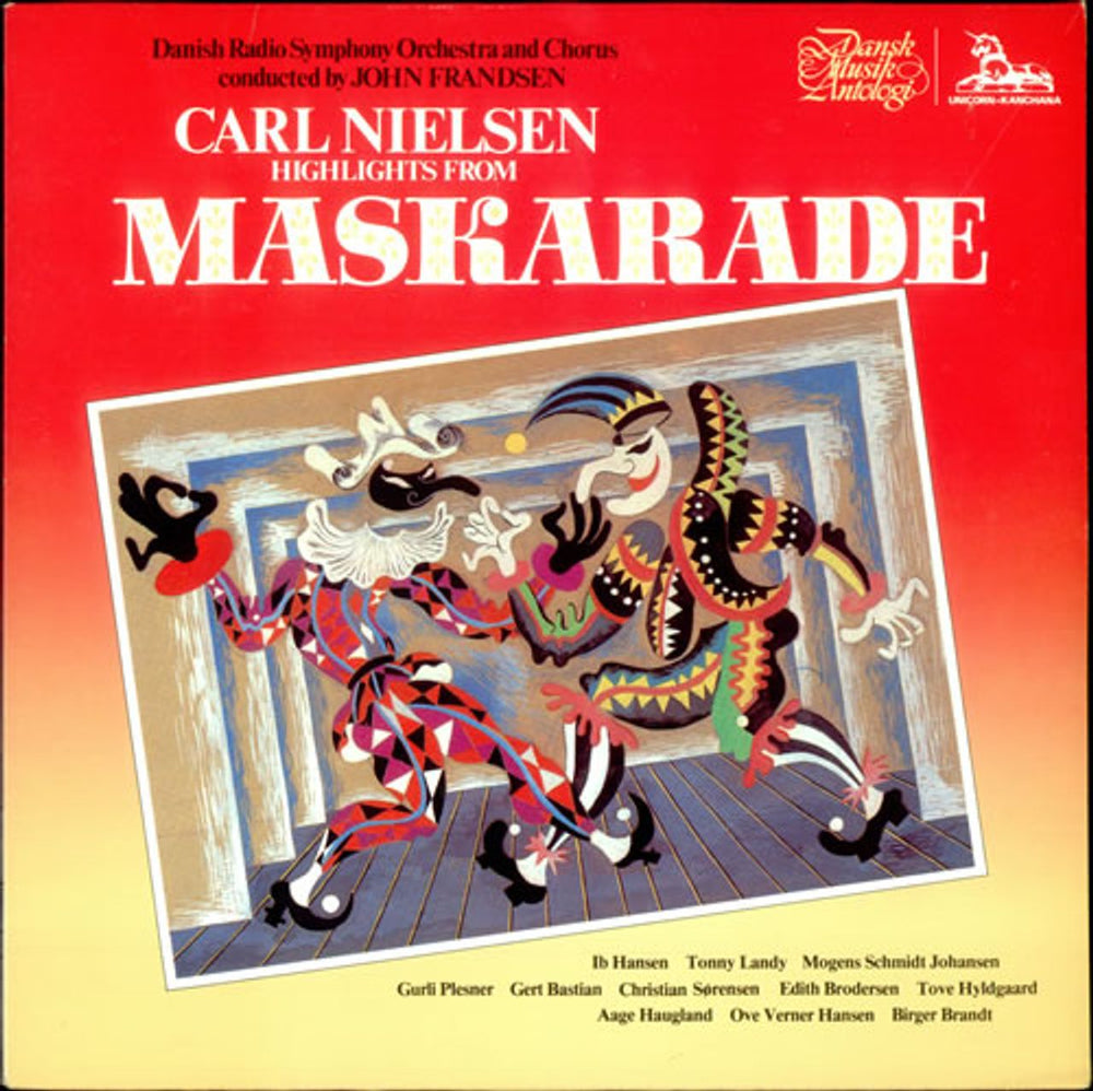 Carl Nielsen Highlights from Maskerade Dutch vinyl LP album (LP record) RHM100