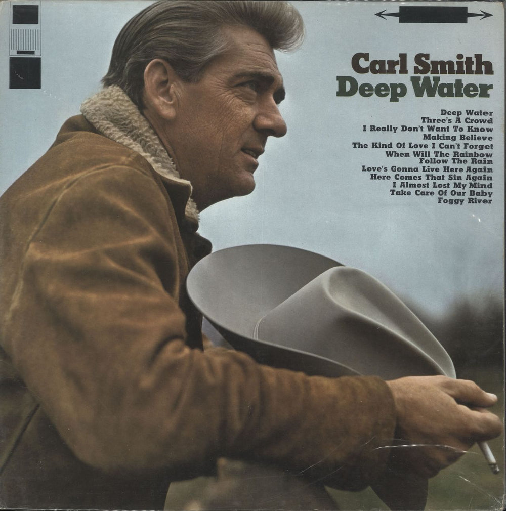 Carl Smith Deep Water US vinyl LP album (LP record) C11223