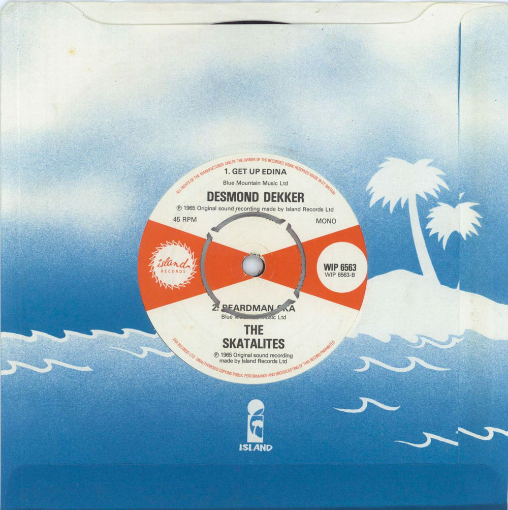 Carlos Malcolm Bonanza Ska EP UK 7" vinyl single (7 inch record / 45)