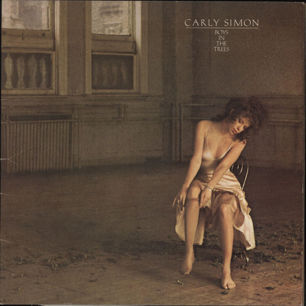 Carly Simon Boys In The Trees - 2nd UK vinyl LP album (LP record) K52066