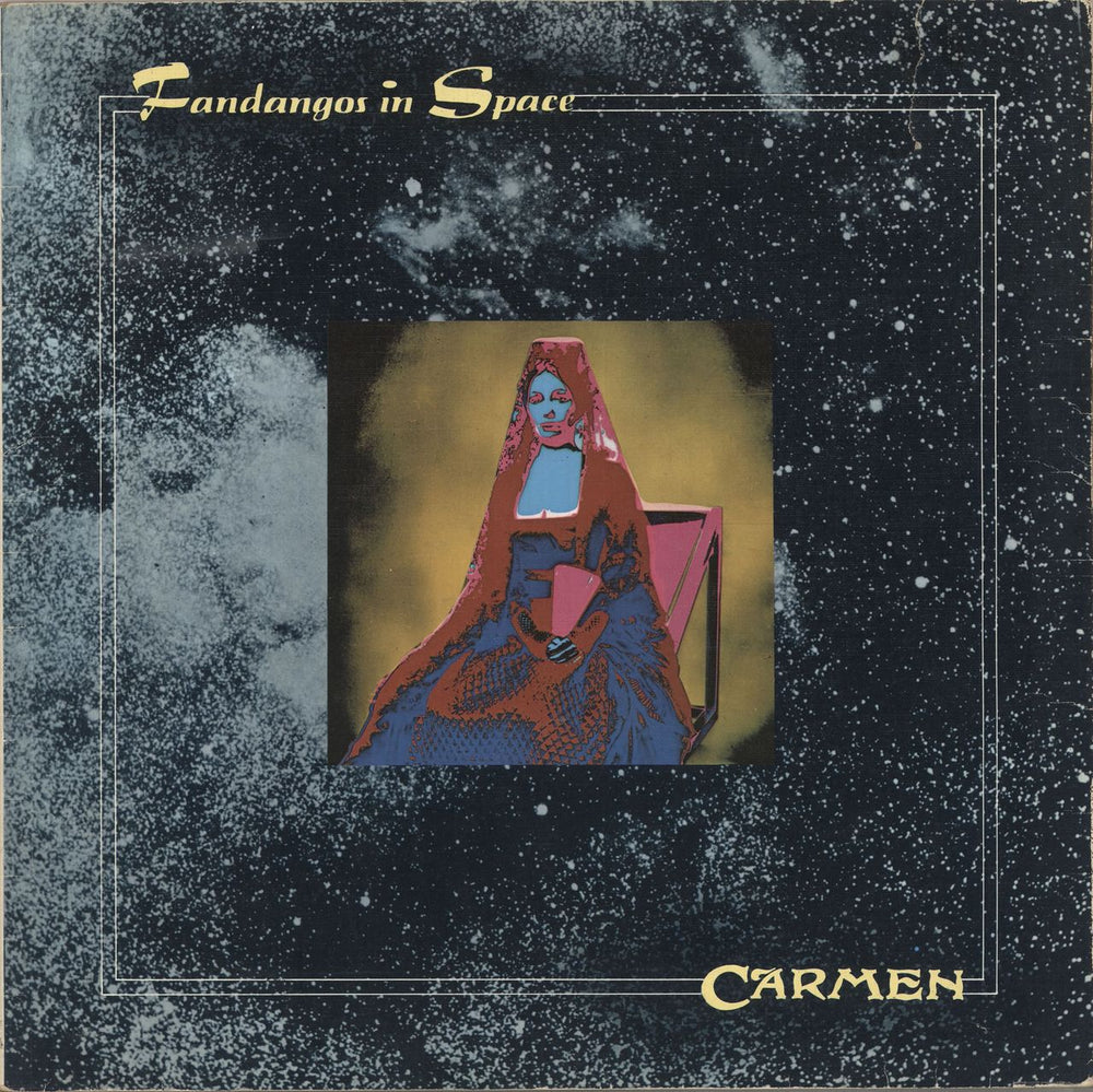 Carmen Fandangos In Space - EX UK vinyl LP album (LP record) SRZA8518