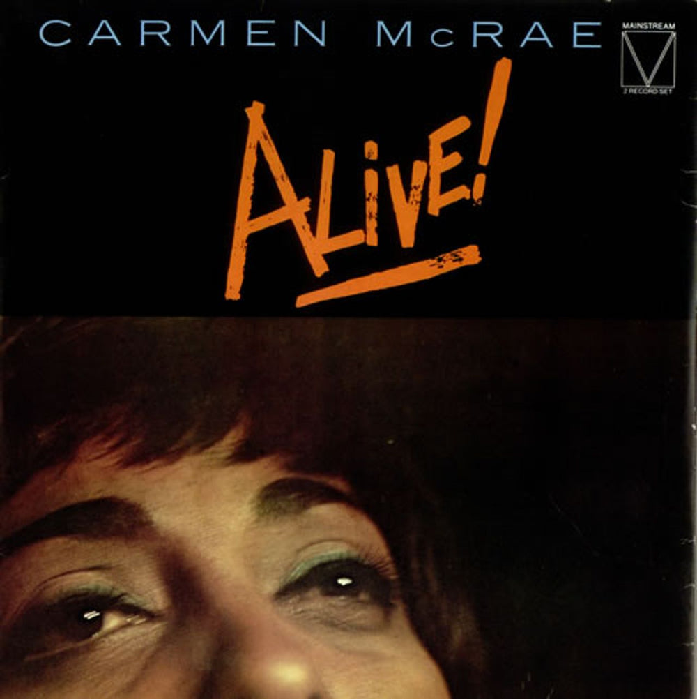 Carmen McRae Alive! UK 2-LP vinyl record set (Double LP Album) MRD5001