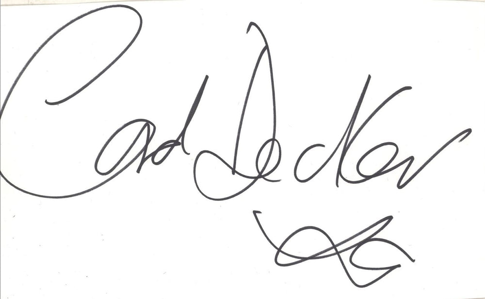 Carol Decker Autograph UK memorabilia AUTOGRAPH