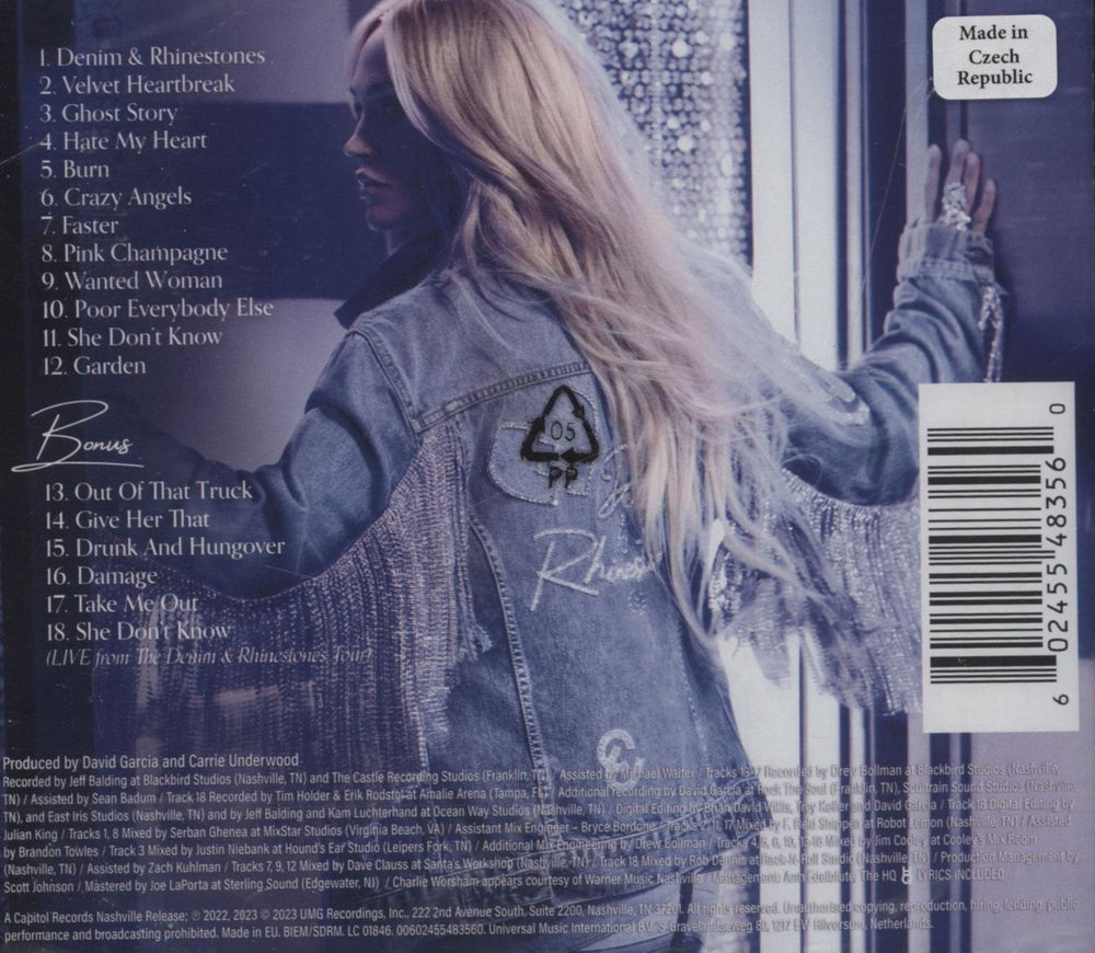 Carrie Underwood Denim & Rhinestones: Deluxe Edition - Sealed UK CD album (CDLP) 602455483560
