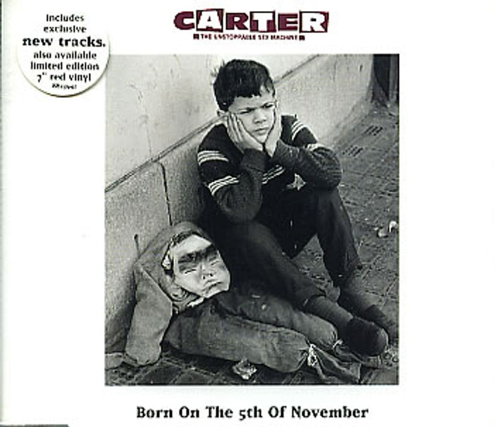 Carter USM Born On The 5th Of November UK CD single (CD5 / 5") CDUSM13