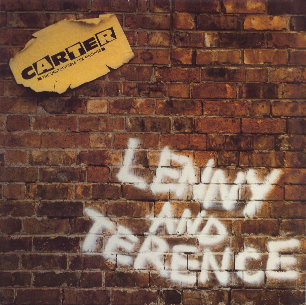 Carter USM Lenny And Terence UK 12" vinyl single (12 inch record / Maxi-single) 12USM8