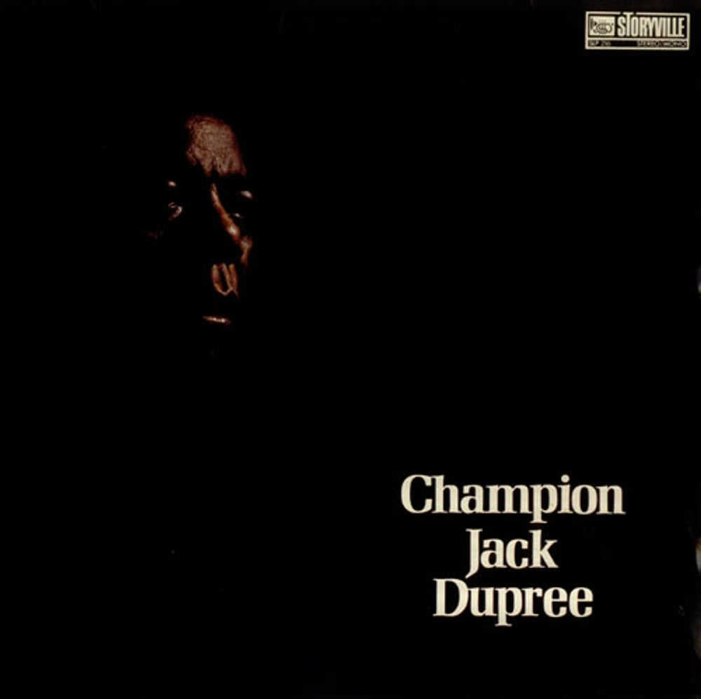 Champion Jack Dupree Champion Jack Dupree UK vinyl LP album (LP record) SLP216