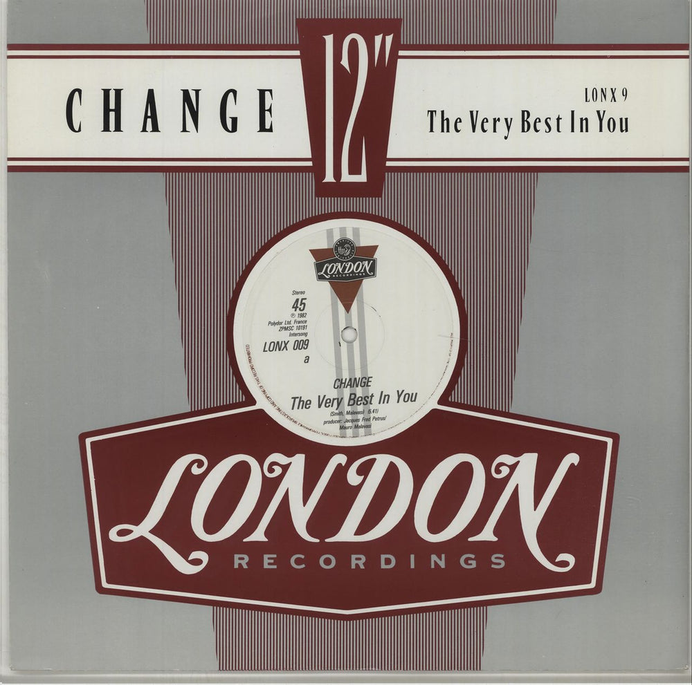 Change The Very Best In You UK 12" vinyl single (12 inch record / Maxi-single) LONX009