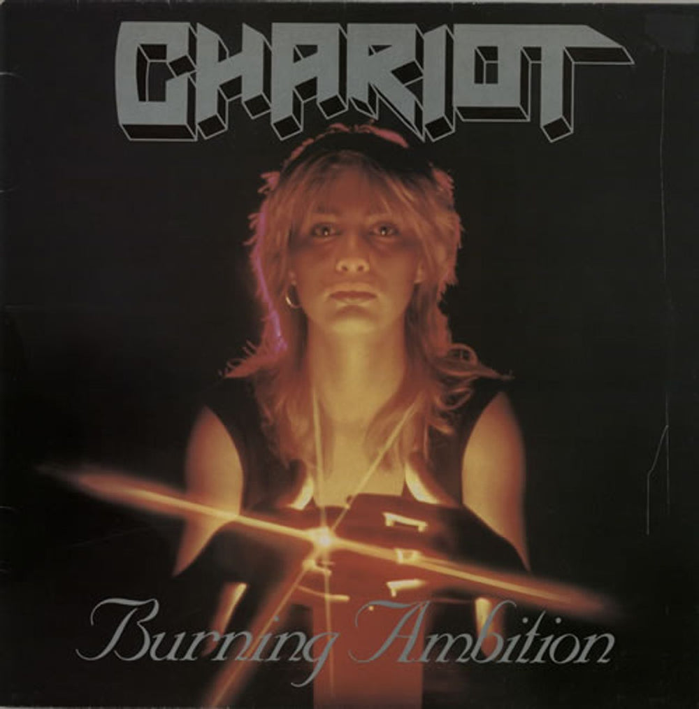 Chariot Burning Ambition UK vinyl LP album (LP record) SHADE4