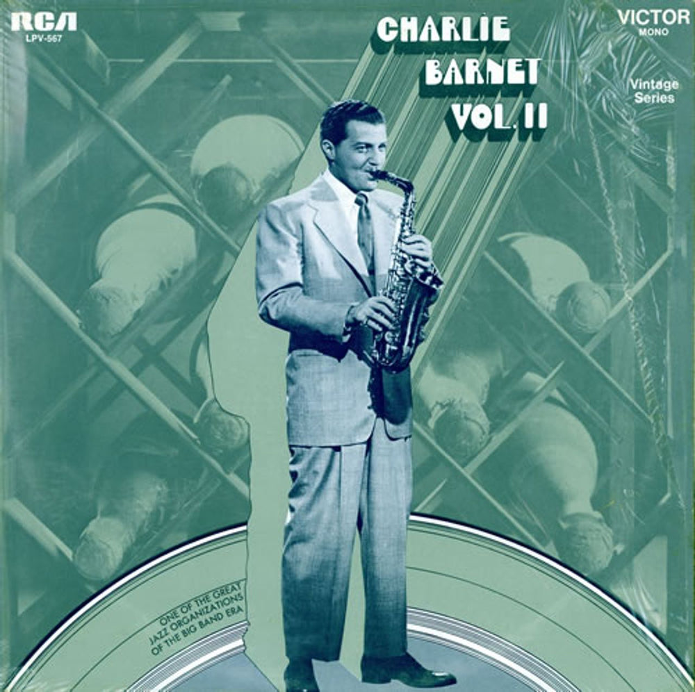 Charlie Barnet Charlie Barnet, Vol. II US vinyl LP album (LP record) LPV-567