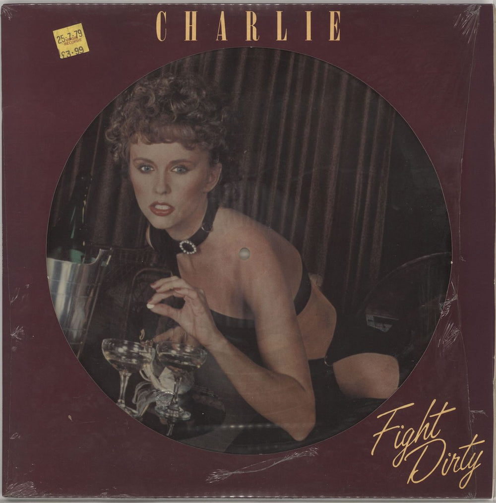 Charlie Fight Dirty - shrink UK picture disc LP (vinyl picture disc album) PPD001